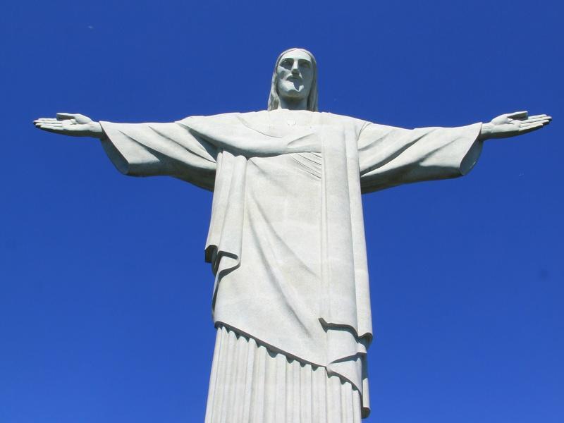 Christ statue in Rio de Janeiro, Brazil